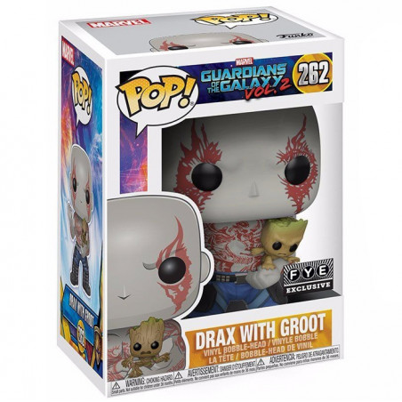 Figurine Pop Drax with Groot (Les Gardiens de la Galaxie Vol. 2)