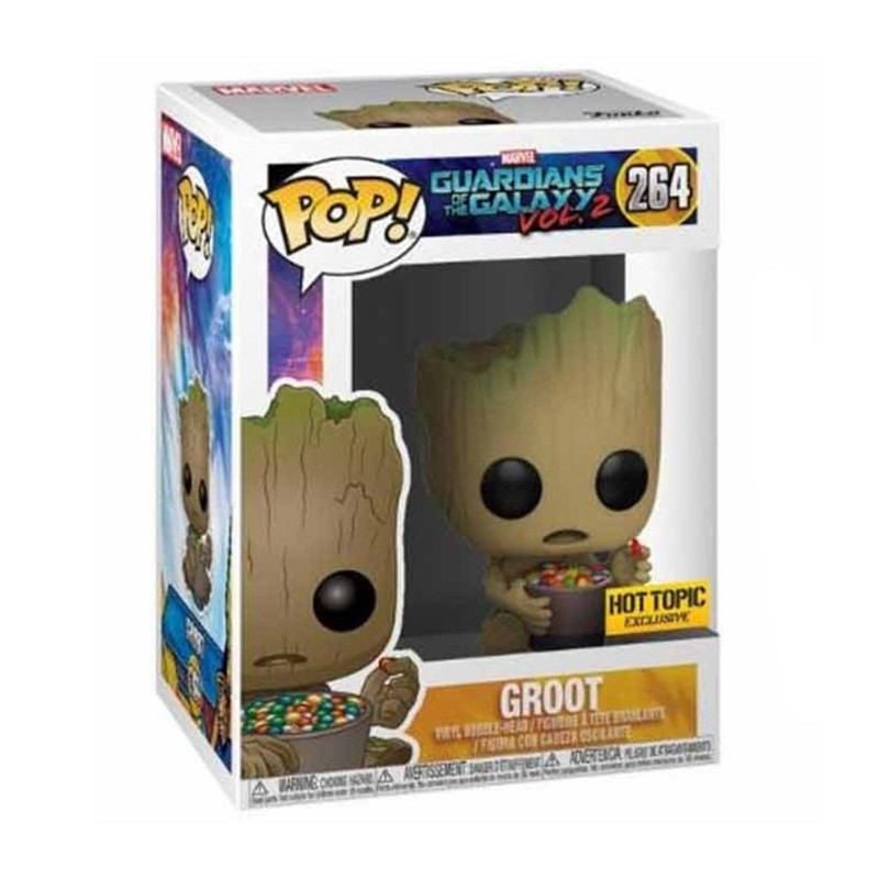 Figurine Pop Groot with Candy (Gardiens de la Galaxie Vol. 2) #264