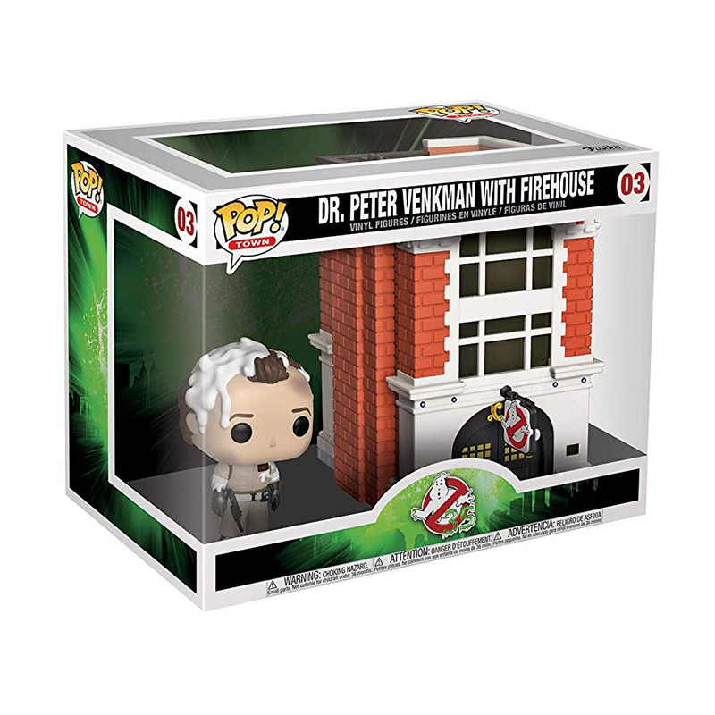 Figurine Pop Dr Peter Venkman with Firehouse (Ghostbusters) #03