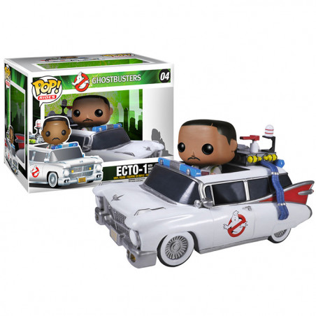 Figurine Pop Ecto-1 with Zeddemore (Ghostbusters) #04