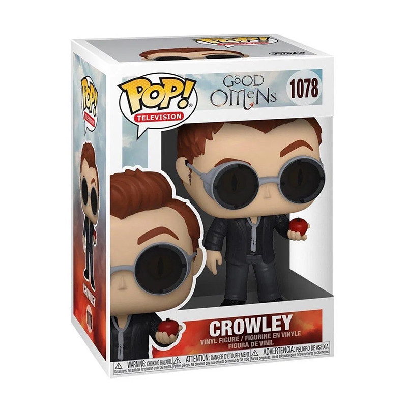 Figurine Pop Crowley (Good Omens) #1078 - Achetez au meilleur prix