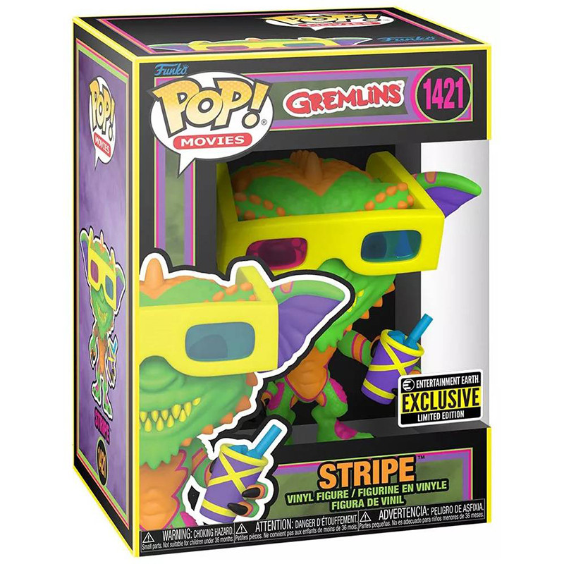 Figurine Pop Stripe Gremlins Lunette 3D - Blacklight