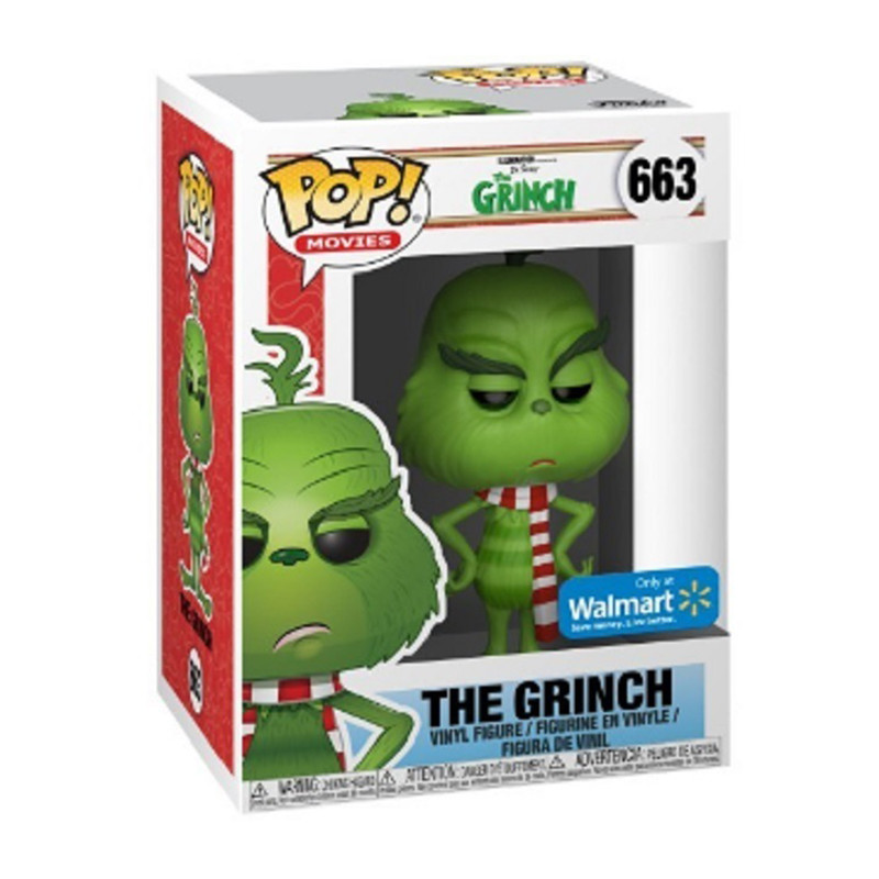 Figurine Pop The Grinch with scarf (The Grinch) #663