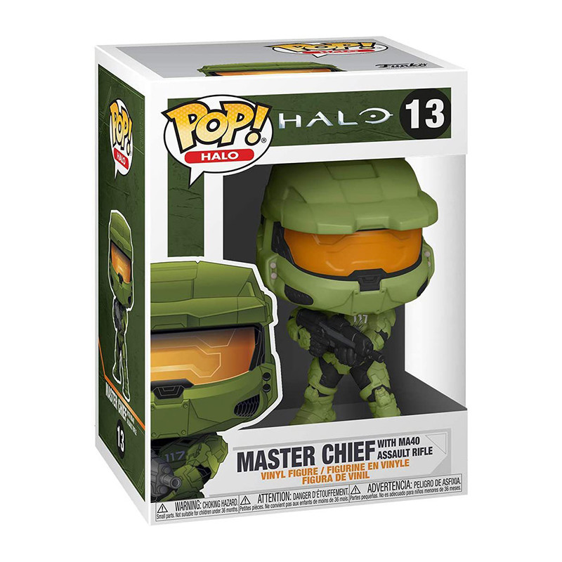 Figurine Pop Master Chief Halo #13 - Assault Rifle