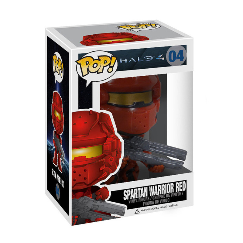 Figurine Pop Spartan Warrior Red (Halo 4) - Figurinepop.com