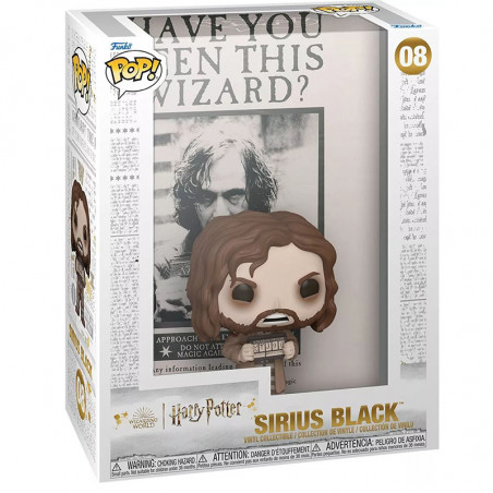 Figurine Pop Sirius Black avec Poster (Harry Potter)