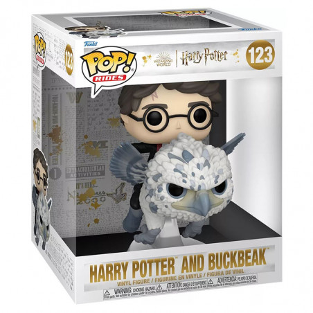 Figurine Pop Rides Harry Potter et Buckbeak