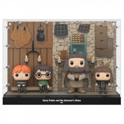 Figurine Pop Deluxe Harry, Ron & Hermione chez Hagrid