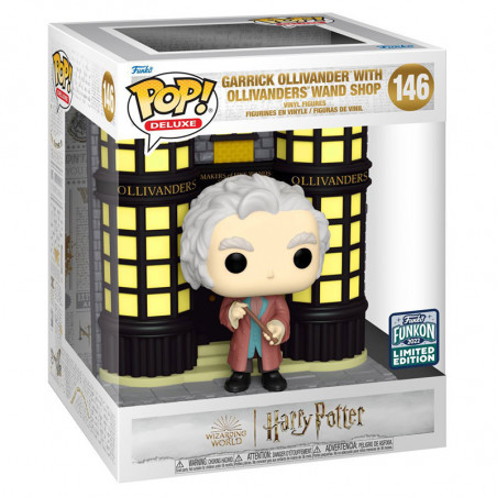 Figurine Pop Garrick Ollivander avec sa boutique