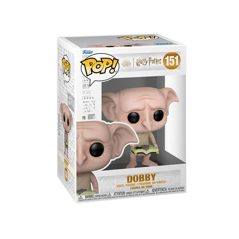 Figurine Pop Dobby avec le journal de Voldemort #151