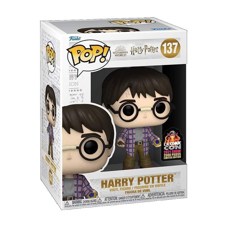 Figurine Pop Harry Potter avec grenouille en chocolat #137