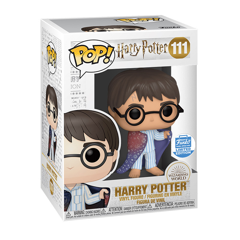 Figurine Pop Harry Potter avec Cape d'Invisibilité