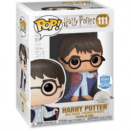 Figurine Pop Harry Potter avec Cape d'Invisibilité