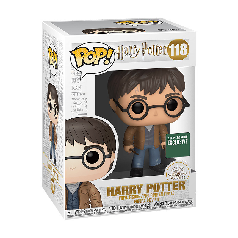 Figurine Pop Harry Potter avec deux baguettes #118