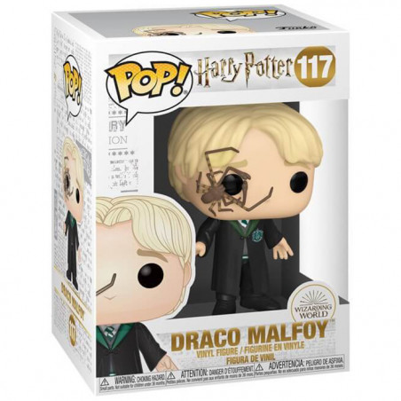 Figurine Pop Draco Malfoy avec araignée (Harry Potter) #117