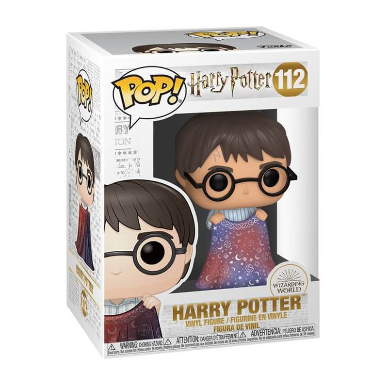 Figurine Pop Harry Potter avec Cape d'Invisibilité #112