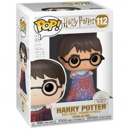 Figurine Pop Harry Potter avec Cape d'Invisibilité #112