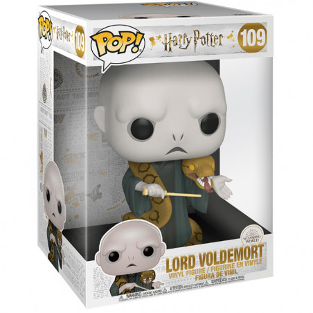 Figurine Pop! Voldemort Supersized avec Nagini (Harry Potter) - 25cm