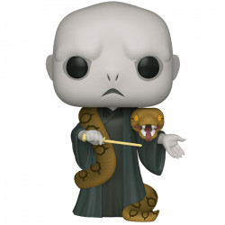 Figurine Pop! Voldemort Supersized avec Nagini (Harry Potter) - 25cm