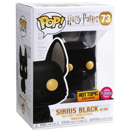 Figurine Pop Sirius Black chien flocked (Harry Potter) #73