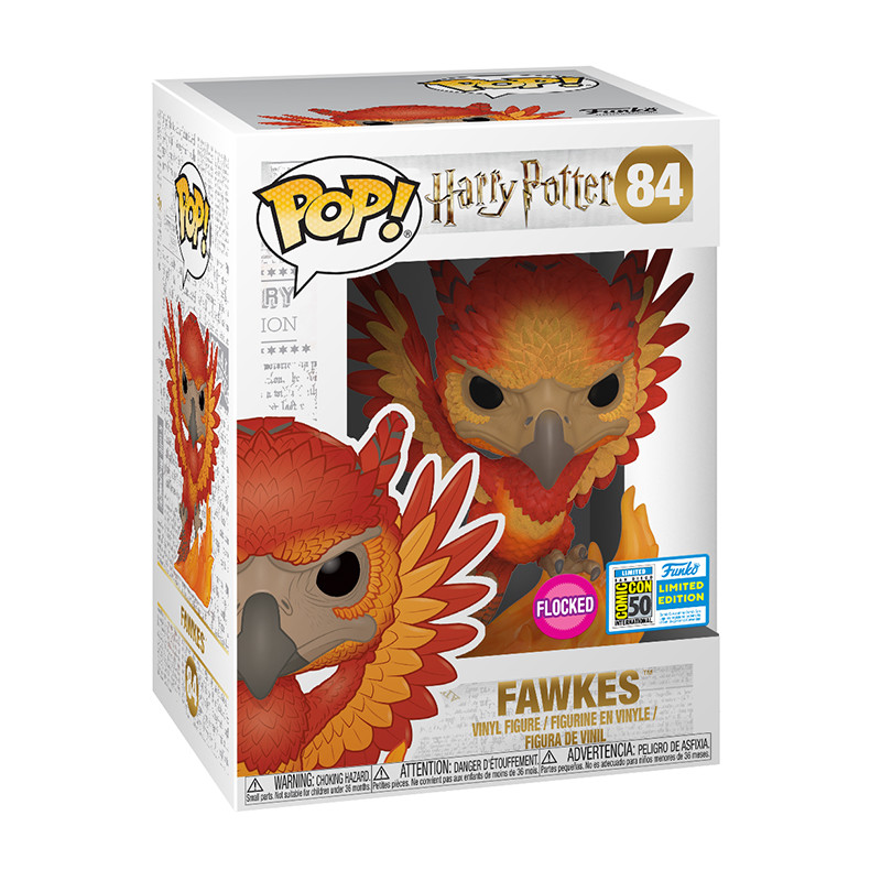 Figurine Pop Fawkes flocked (Harry Potter) #84