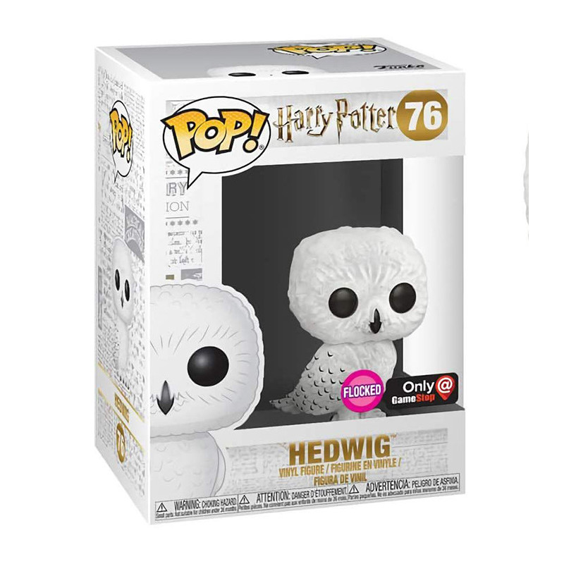 Figurine Pop Hedwig flocked (Harry Potter) #76