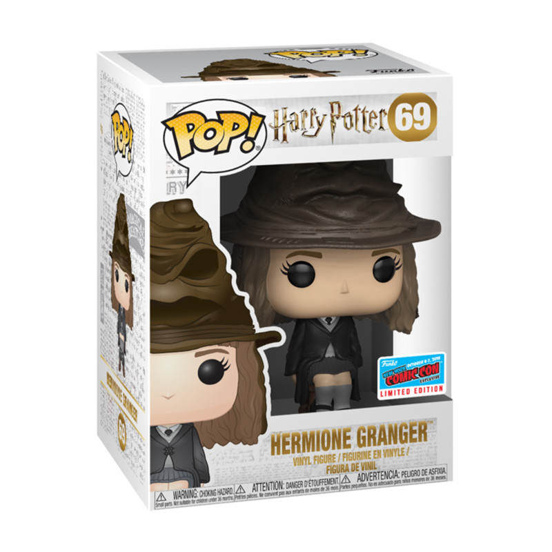 Figurine Pop Hermione et le Choixpeau (Harry Potter) #69