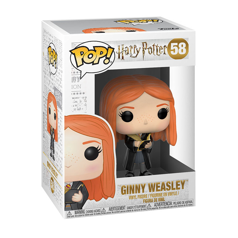 Figurine Pop Ginny Weasley et le journal de Tom Riddle - Harry Potter #58