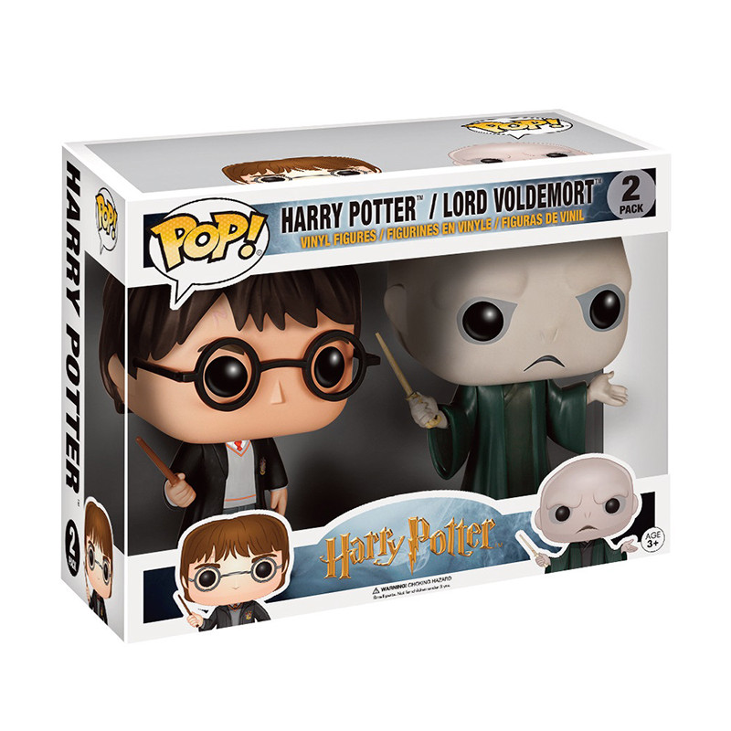 Figurines Pop Harry Potter et Voldemort - Pack Officiel