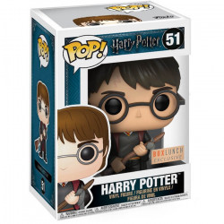 Figurine Pop Harry Potter with Firebolt #51 - Exclusive Box Lunch