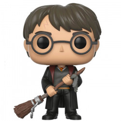 Figurine Pop Harry Potter with Firebolt #51 - Exclusive Box Lunch