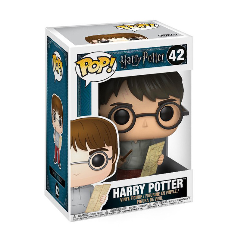 Figurine Pop Harry Potter avec la carte du Maraudeur