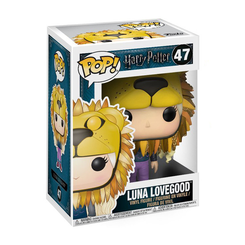 Figurine Pop Luna Lovegood Masque Lion (Harry Potter) #47