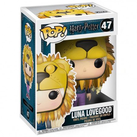 Figurine Pop Luna Lovegood Masque Lion (Harry Potter) #47