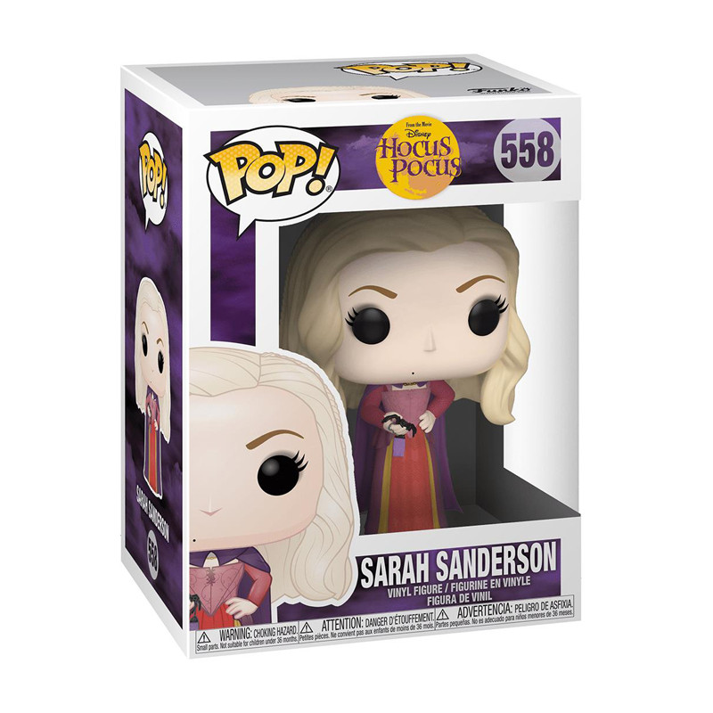 Figurine Pop Sarah Sanderson avec Araignée (Hocus Pocus) - #558