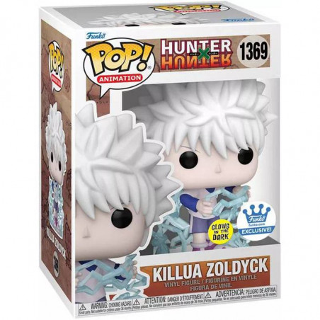 Figurine Pop Killua Zoldyck Glow in the Dark - Hunter X Hunter #1369