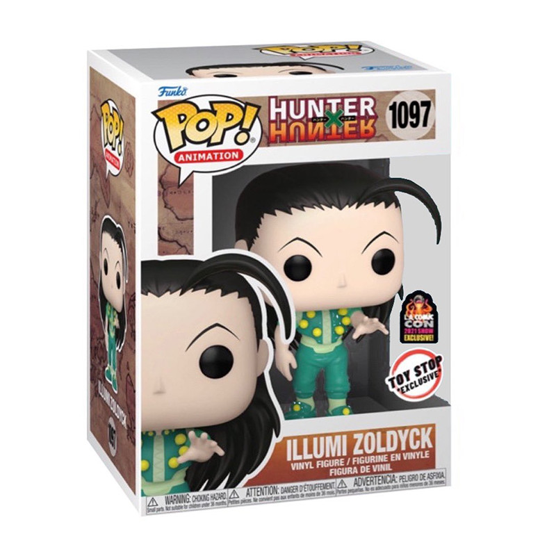 Figurine Pop Illumi Zoldyck (Hunter x Hunter) - Officielle