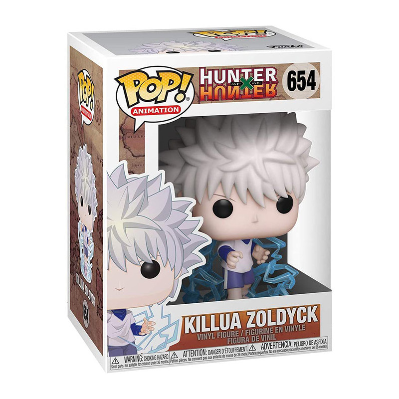 Figurine Pop Killua Zoldyck (Hunter x Hunter) #654