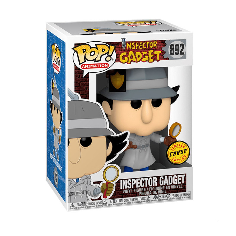 Figurine Pop Inspecteur Gadget Chase #892 - Edition Limitée