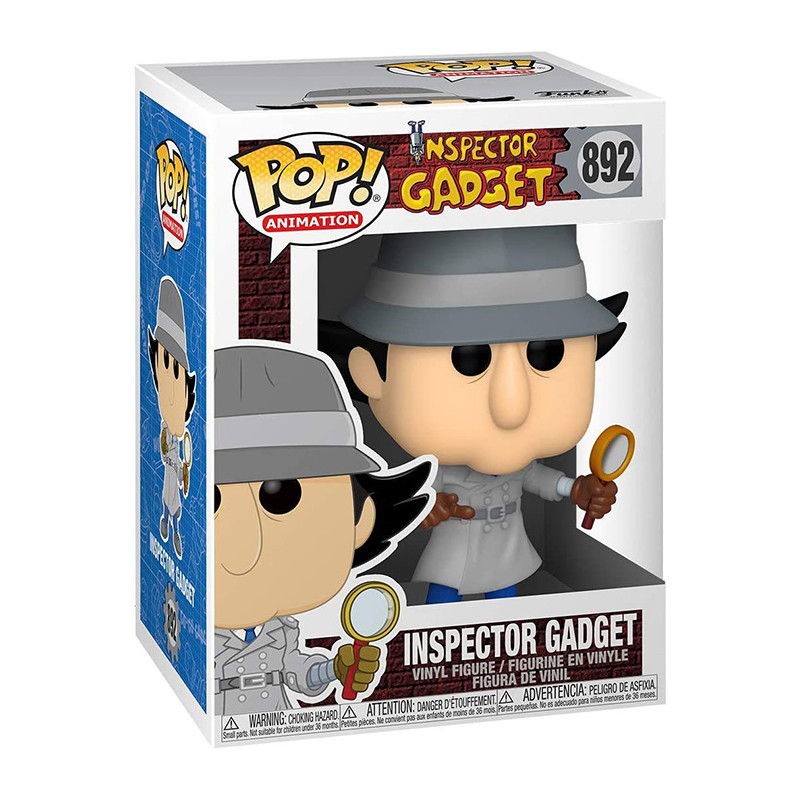 Figurine Pop Inspecteur Gadget #892 - Collectionnez le héros des années 80 !