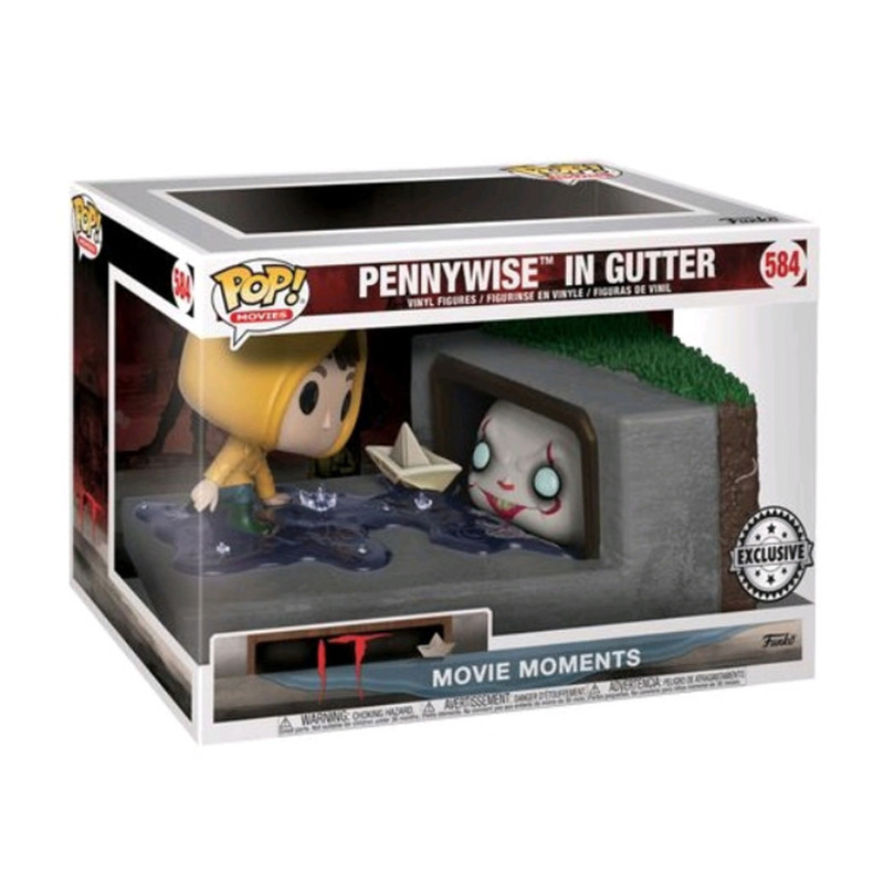 Figurine Pop Movie Moments Pennywise In Gutter (Ça) #584