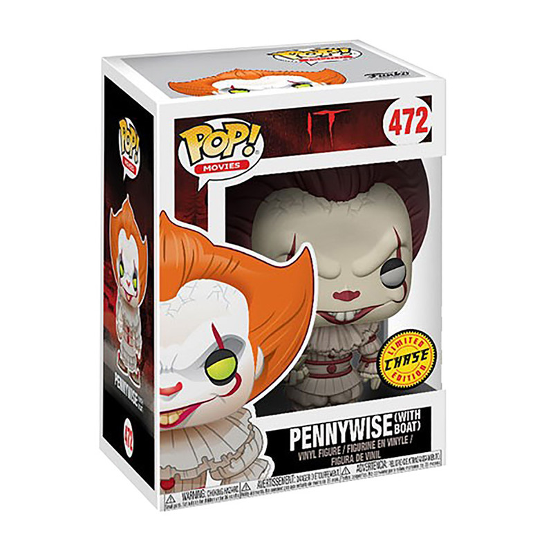 Figurine Pop Pennywise with boat chase (Ça) #472 - Edition Limitée