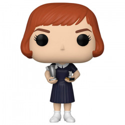 Figurine Pop Beth Harmon avec trophées (Le Jeu de la Dame)