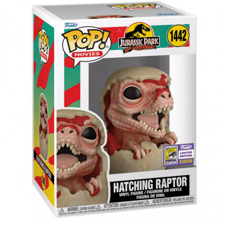 Figurine Pop Hatching Raptor Jurassic Park #1442