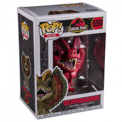 Figurine Pop Dilophosaurus Rouge (Jurassic Park) #550