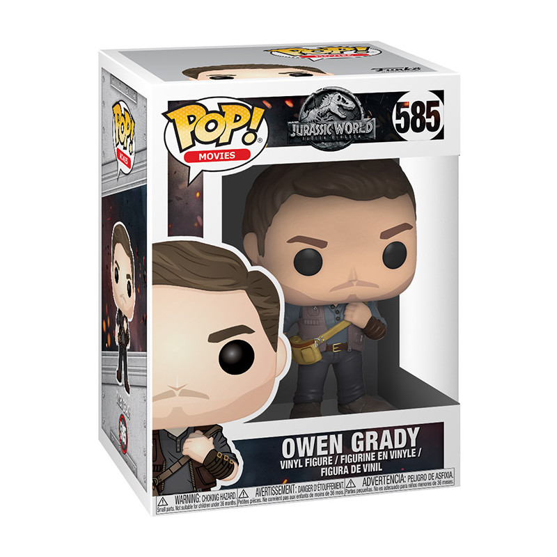 Figurine Pop Owen Grady (Jurassic World Fallen Kingdom) #585