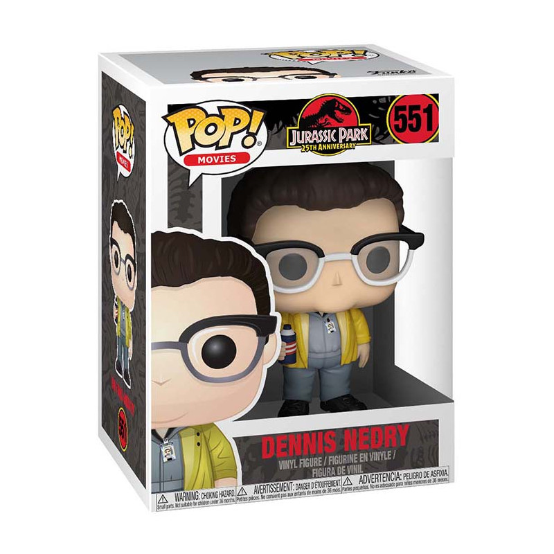 Figurine Pop Dennis Nedry (Jurassic Park) #551