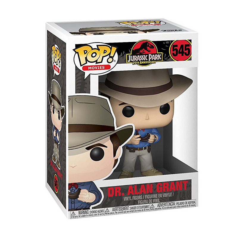 Figurine Pop Dr. Alan Grant (Jurassic Park) #545