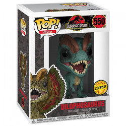 Figurine Pop Dilophosaurus Chase (Jurassic Park) #550