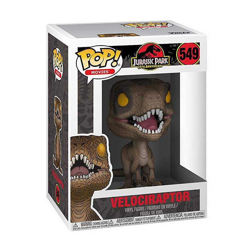 Figurine Pop Velociraptor Jurassic Park #549